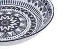 Maya 12 Piece Black And White Dinner Set - Bargainia.com - 5018705404868