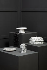 Maya 12 Piece Black And White Dinner Set - Bargainia.com - 5018705404868