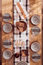 Maya 12 Piece Black And White Dinner Set - Bargainia.com - 5018705404868