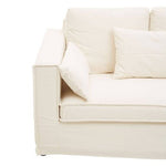 Menton 3 Seat Cream Sofa - Bargainia.com - 