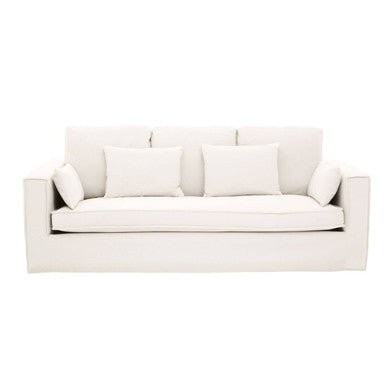 Menton 3 Seat Cream Sofa - Bargainia.com - 