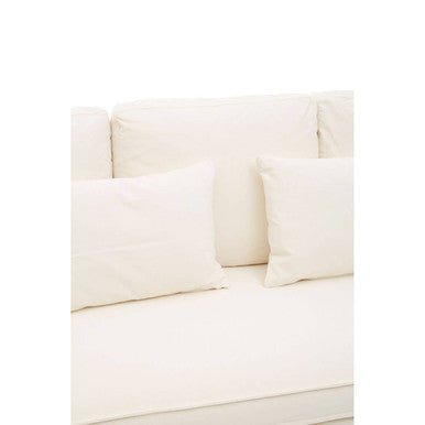 Menton 3 Seat Cream Sofa - Bargainia.com - 