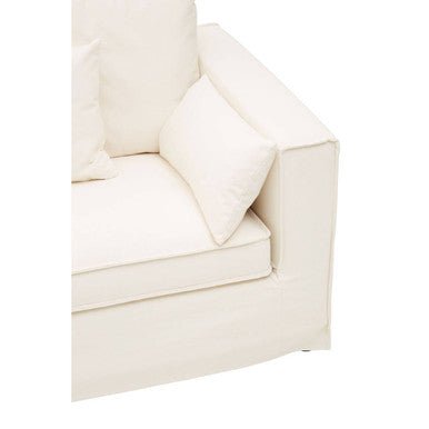 Menton 3 Seat Cream Sofa - Bargainia.com - 