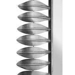 Merlin Silver Leaf Frame Wall Mirror - Bargainia.com - 5018705387666