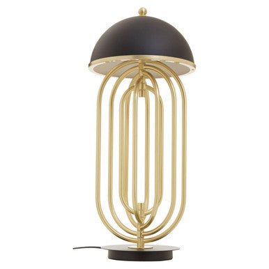 Metropolis Table Lamp With Black Shade - Bargainia.com - 5018705481975