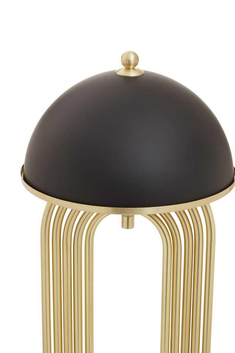 Metropolis Table Lamp With Black Shade - Bargainia.com - 5018705481975