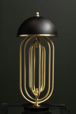 Metropolis Table Lamp With Black Shade - Bargainia.com - 5018705481975