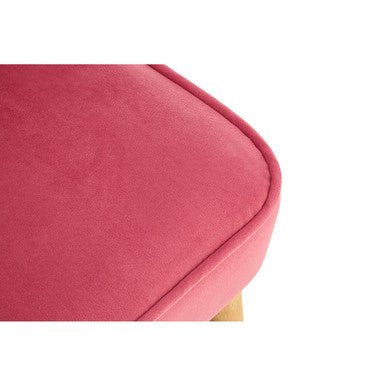 Mia 2 Seat Pink Velvet Kids Sofa - Bargainia.com - 
