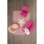 Mia 2 Seat Pink Velvet Kids Sofa - Bargainia.com - 