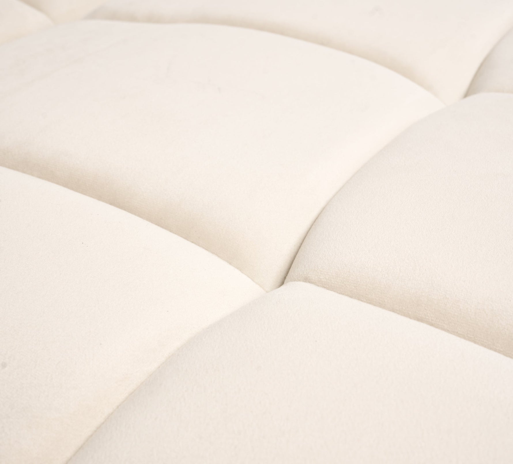 Milo Cream Corner Sofa Bed with Storage - Velvet Sofa Bed & Pull Out Bed - Bargainia.com - 5056150286202