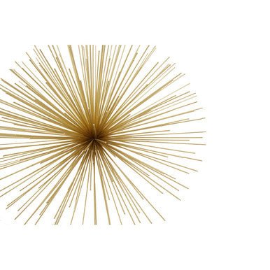 Mirano Set Of 3 Gold Finish Starburst Wall Decor - Bargainia.com - 5018705493718