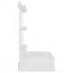 Mirror Cabinet with LED White 60x31.5x62 cm - Bargainia.com - 