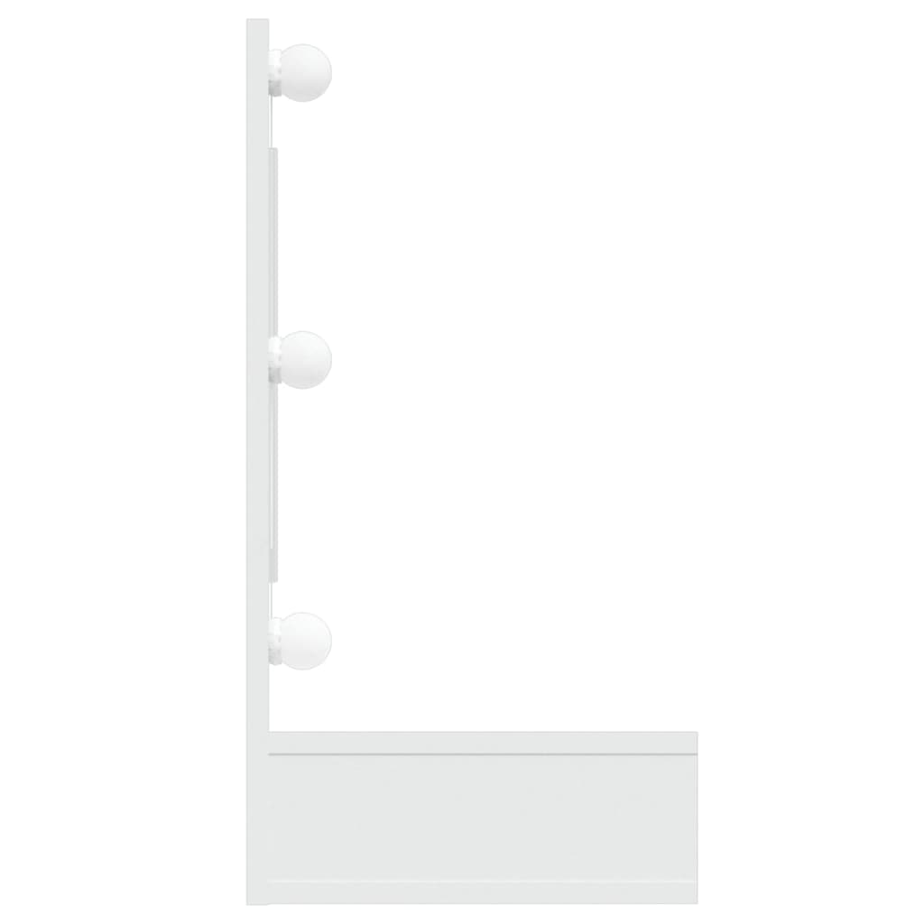 Mirror Cabinet with LED White 90x31.5x62 cm - Bargainia.com - 8720286644881 - 808891