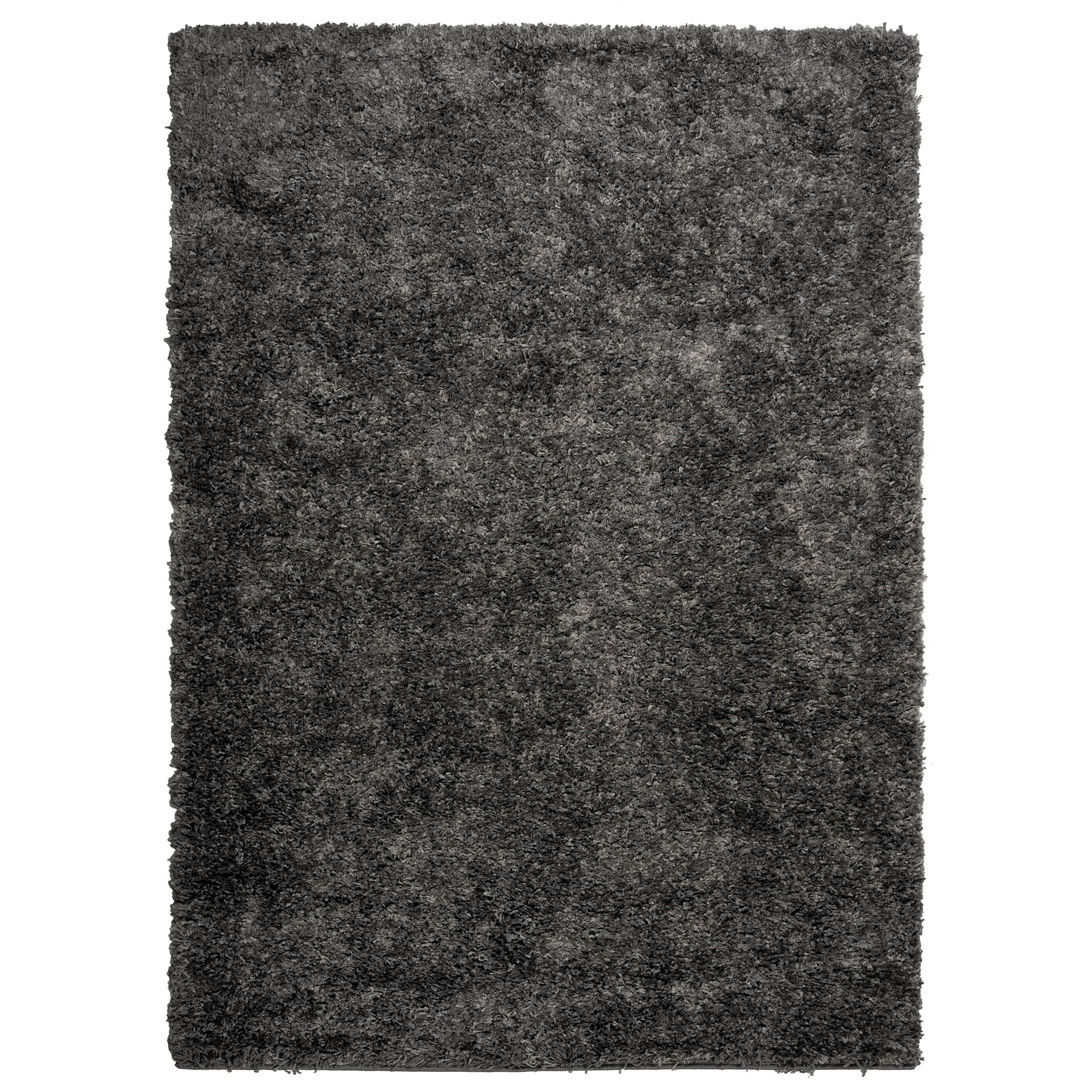 Mixed Grey Thick Shaggy Rug - California Rug Masters