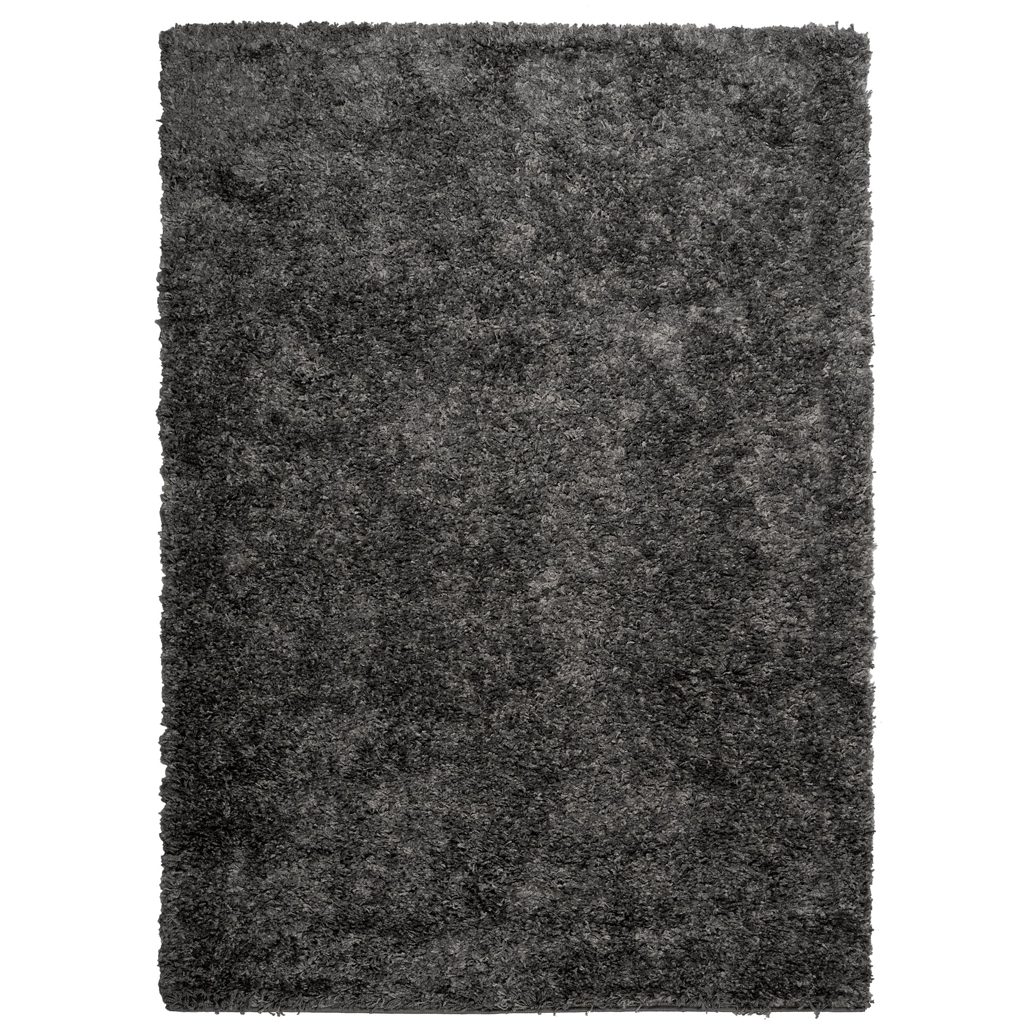 Mixed Grey Thick Shaggy Rug - California Rug Masters