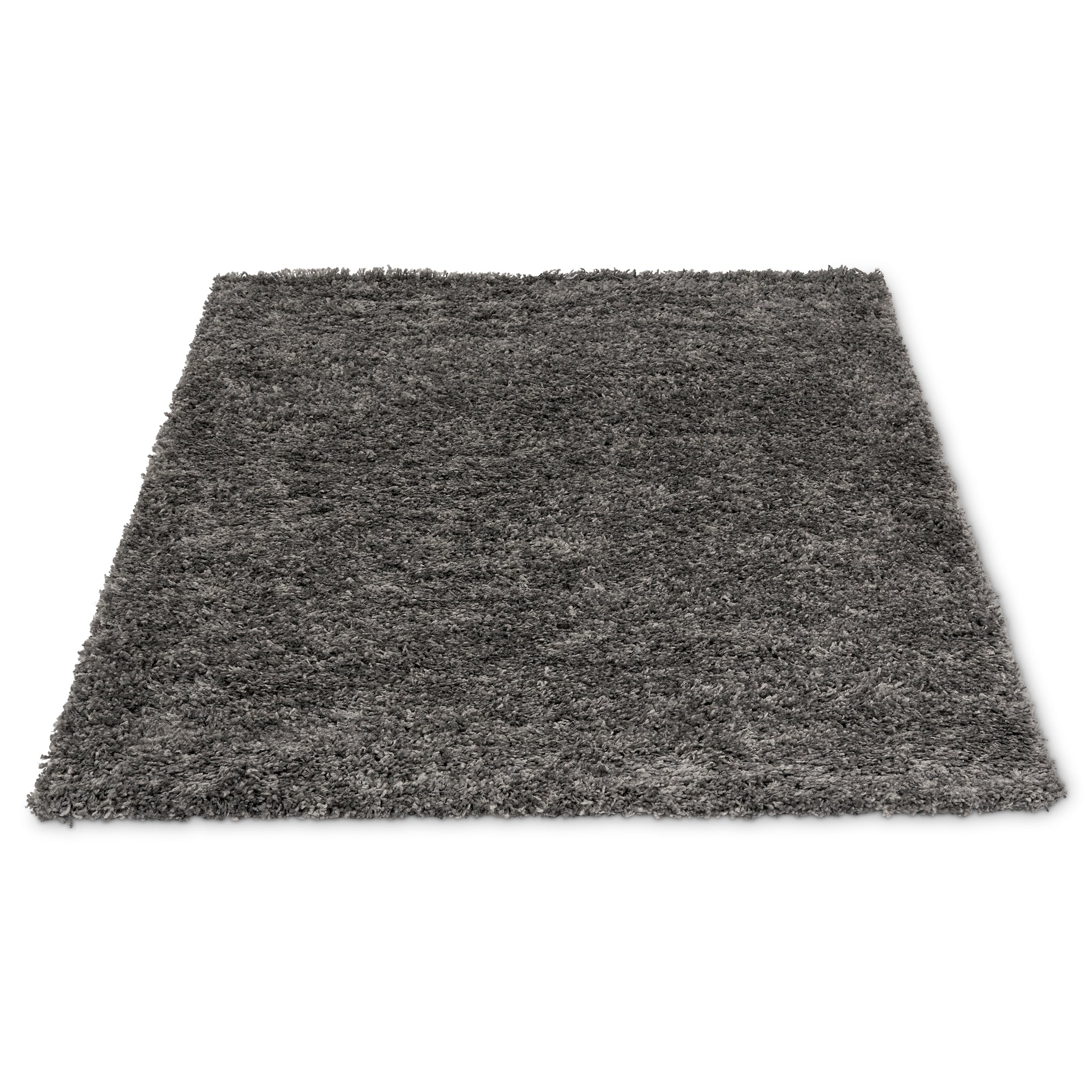Mixed Grey Thick Shaggy Rug - California Rug Masters