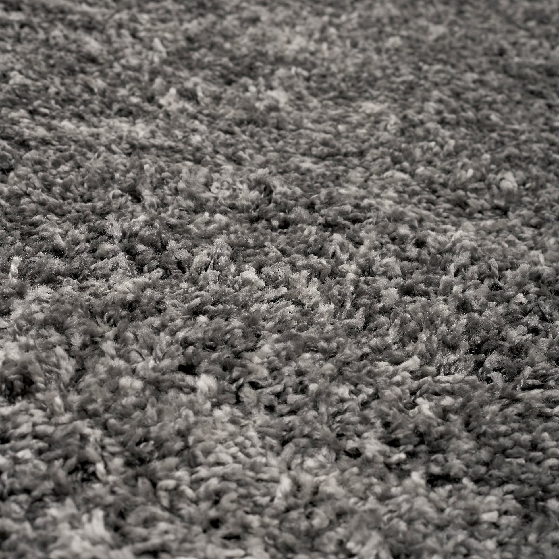 Mixed Grey Thick Shaggy Rug - California Rug Masters