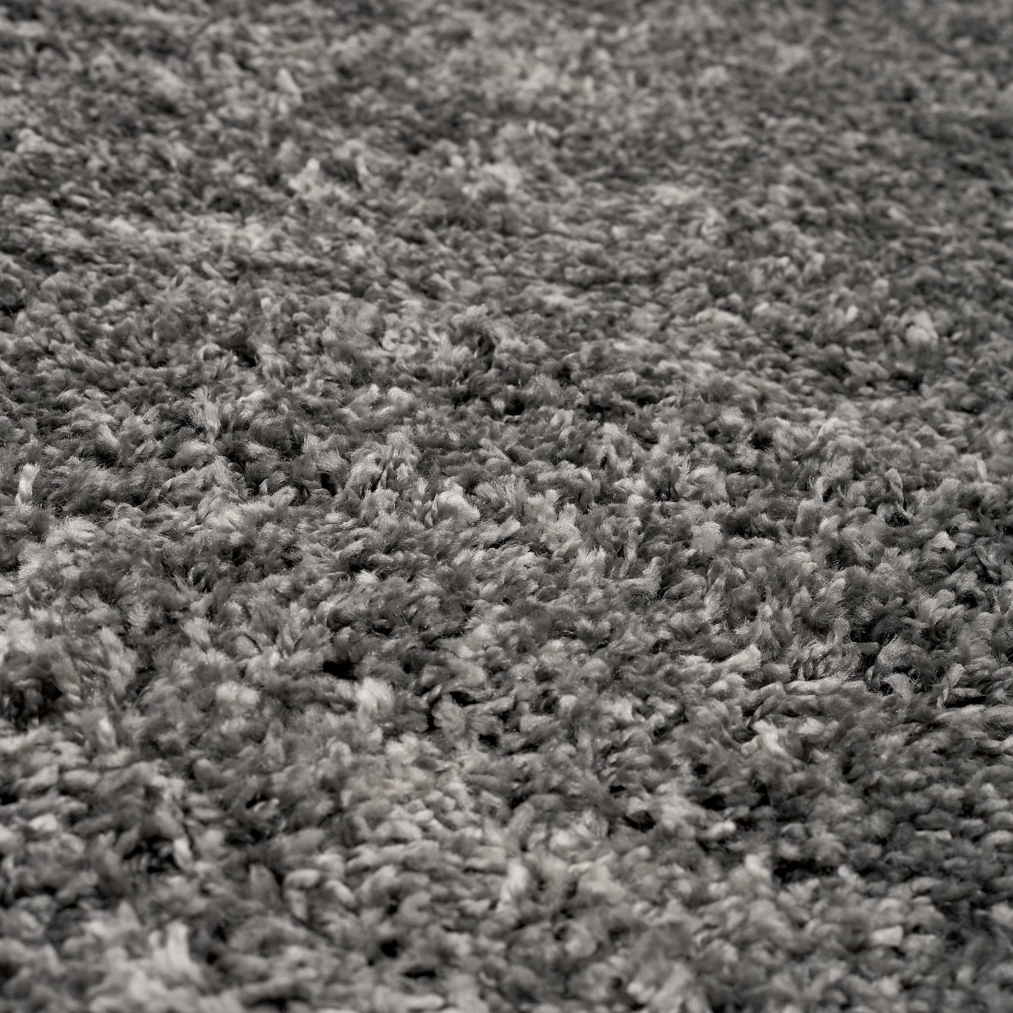 Mixed Grey Thick Shaggy Rug - California Rug Masters