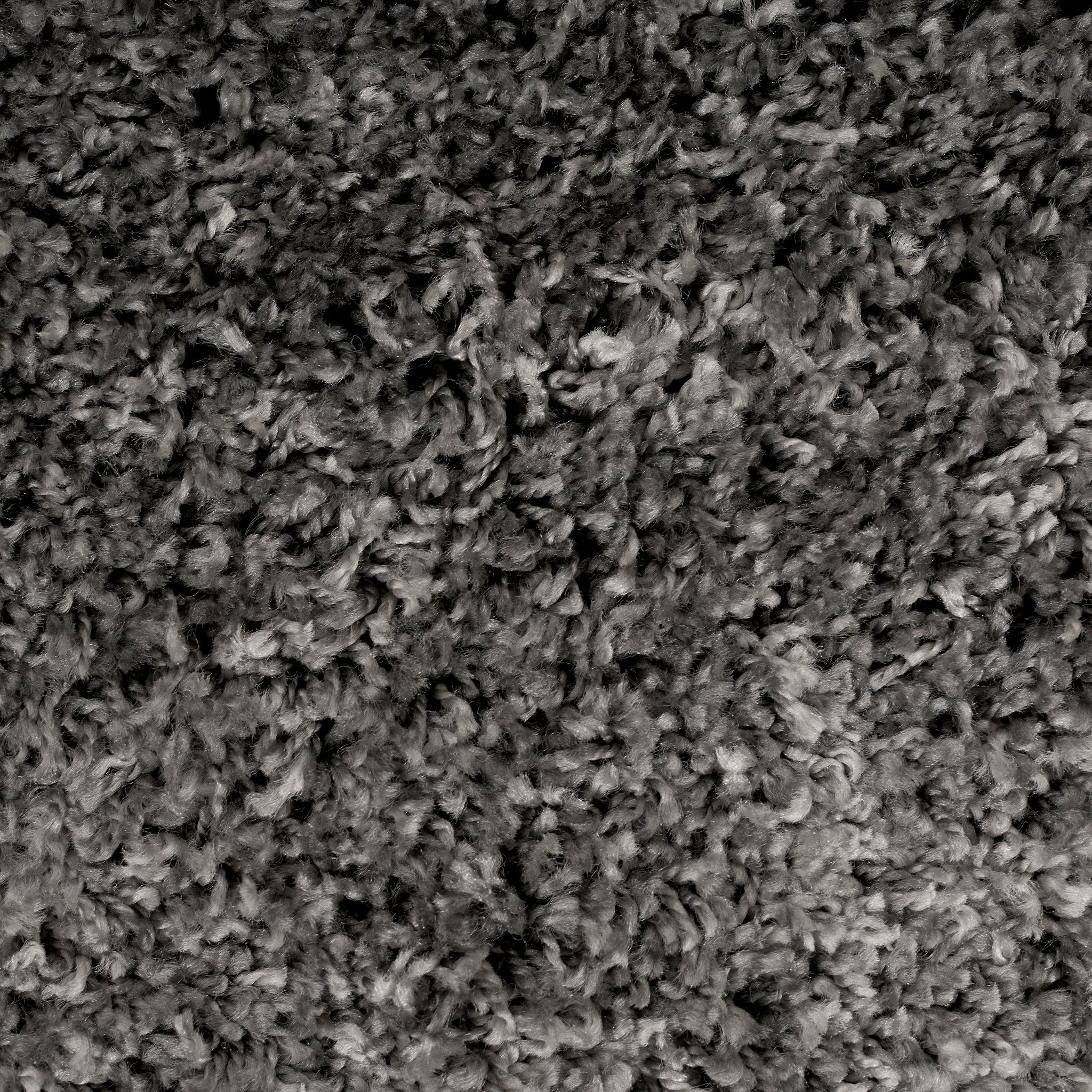 Mixed Grey Thick Shaggy Rug - California Rug Masters