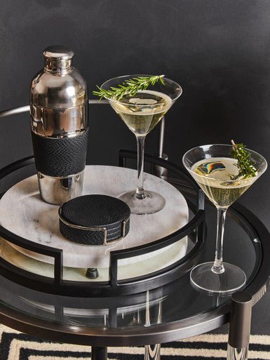 Mixology Set Of Four Black Coasters - Bargainia.com - 5018705996714