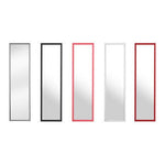 Mize Silver Plastic Frame Over Door Mirror - Bargainia.com - 5018705787053