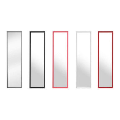 Mize Silver Plastic Frame Over Door Mirror - Bargainia.com - 5018705787053