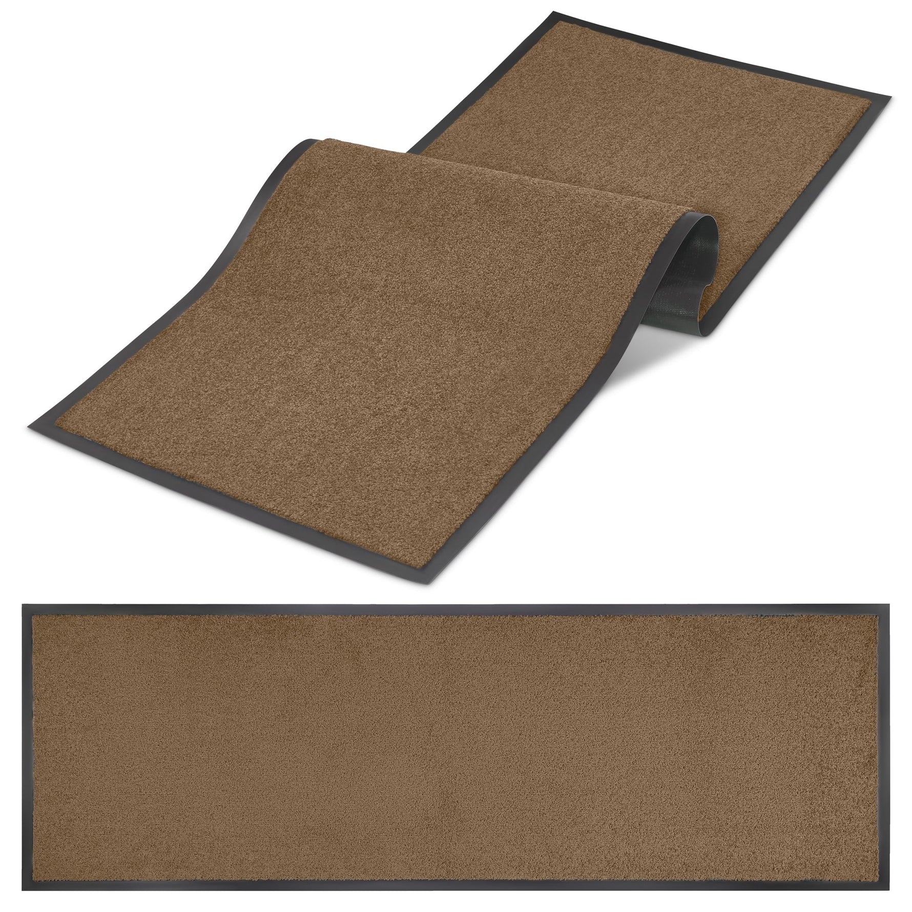 Mocha Candy Non - Slip Heavy Duty Barrier Door Mat - Assorted Sizes - Bargainia.com - 
