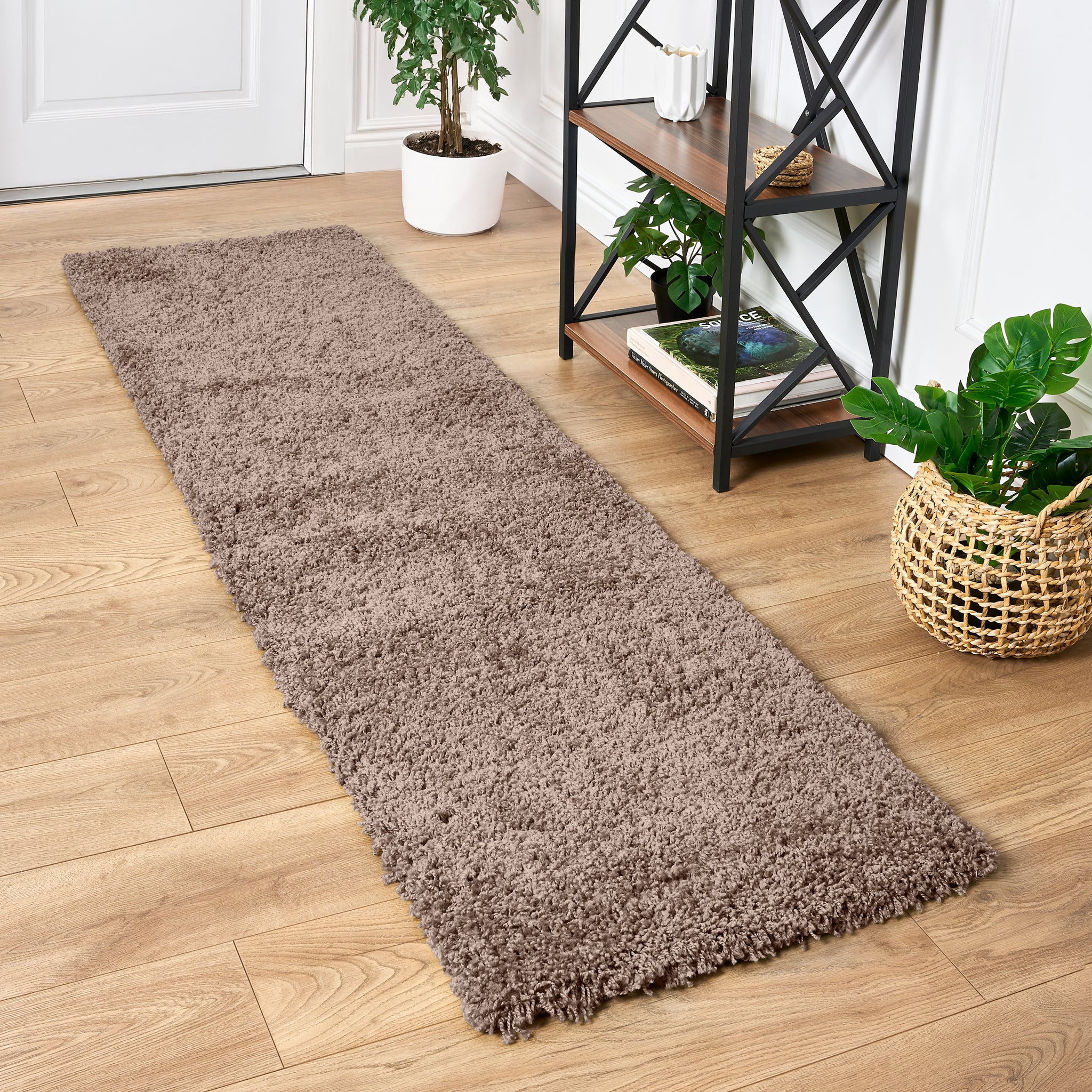 Mocha Thick Shaggy Rug - California Rugs Rug Masters