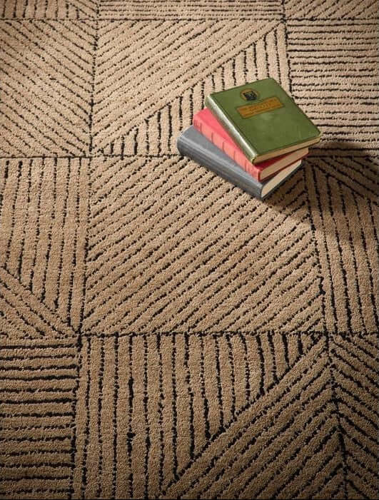 Modern Wool Rug Geometric Design - Bargainia.com - 5026134639003 - GEOMET_SANDXX_080X150