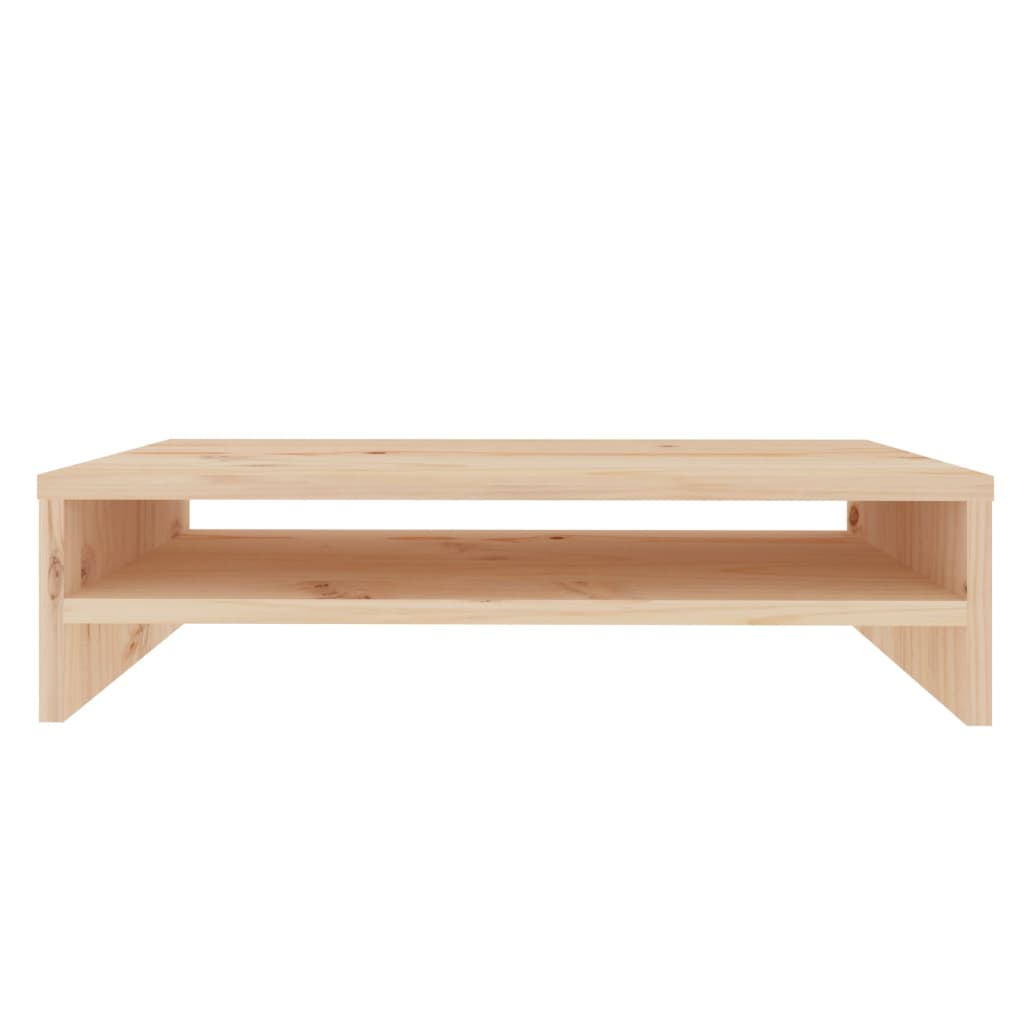 Monitor Stand 50x24x13 cm Solid Wood Pine - Bargainia.com - 8720286905524 - 813914