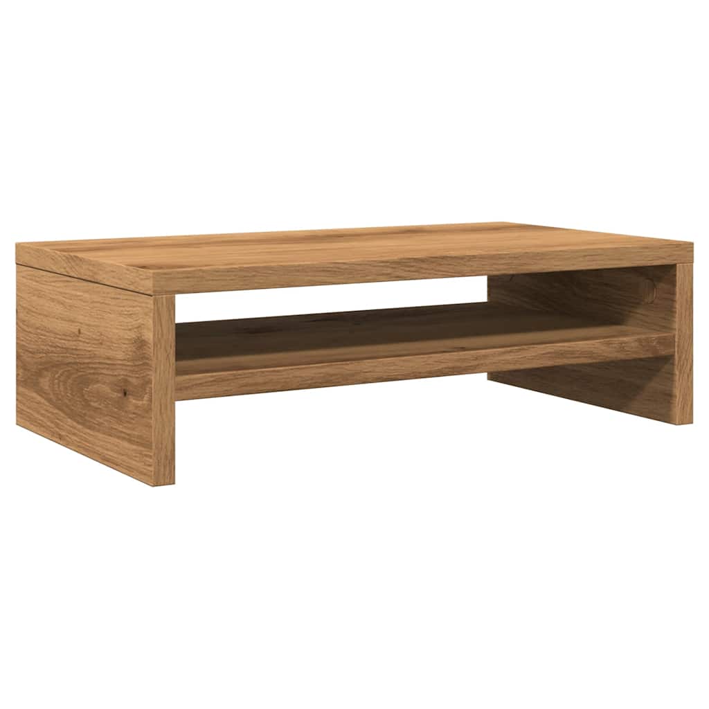 Monitor Stand Artisan Oak 42x24x13 cm Engineered Wood - Bargainia.com - 
