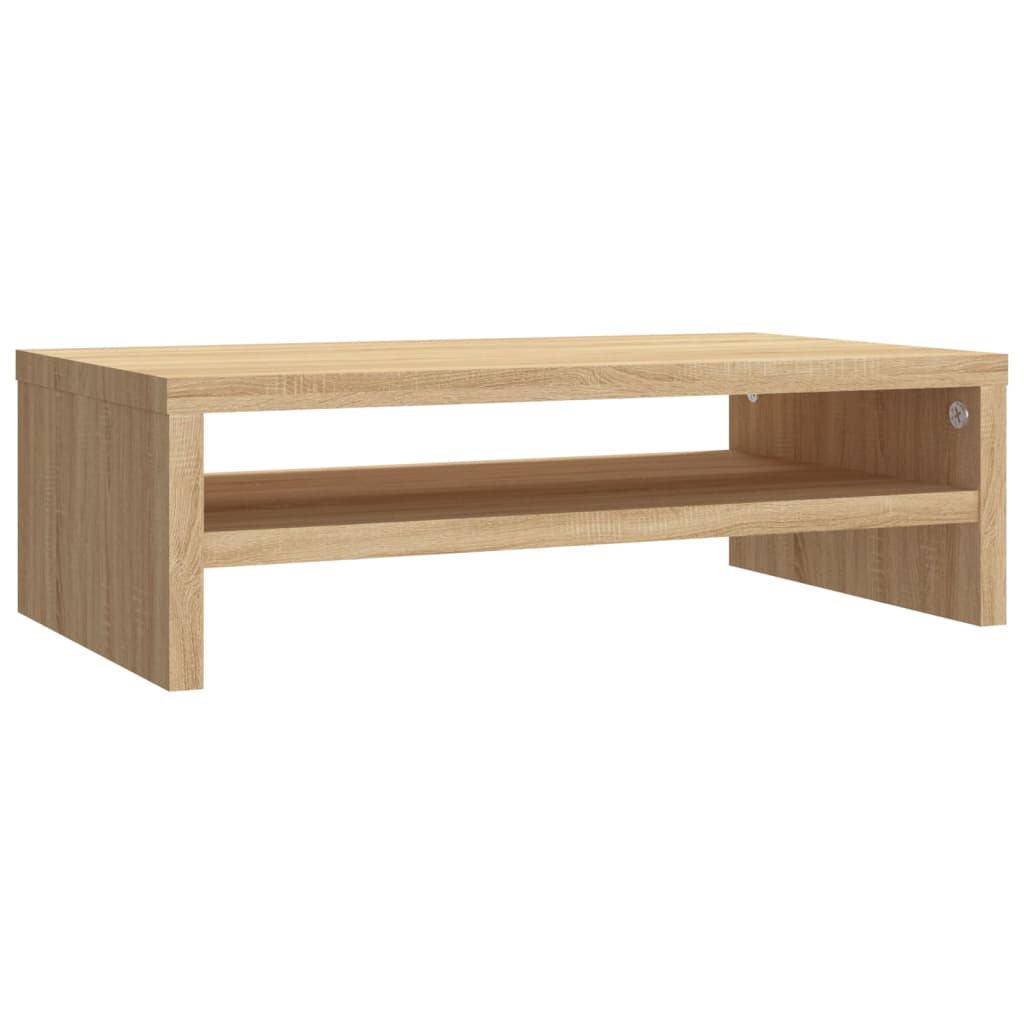 Monitor Stand Sonoma Oak 42x24x13 cm Engineered Wood - Bargainia.com - 8719883673806 - 800219