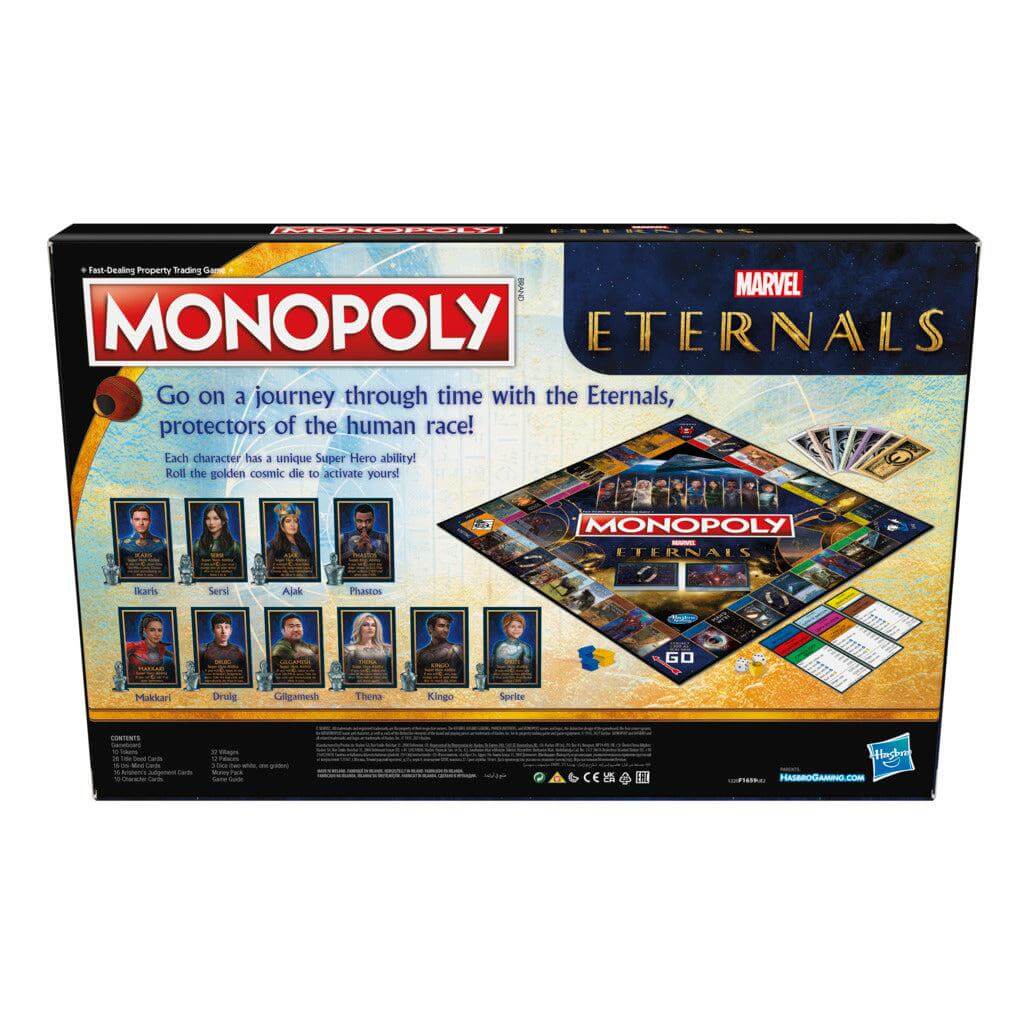 Monopoly Board Game - Marvel Studios' Eternals Edition Clearance