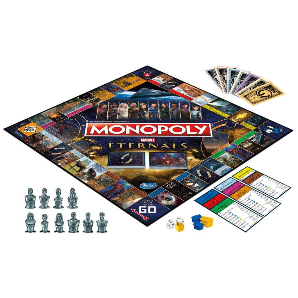 Monopoly Board Game - Marvel Studios' Eternals Edition Clearance
