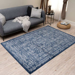 Montana Blue Rug | 3716Bl - Bargainia.com - 