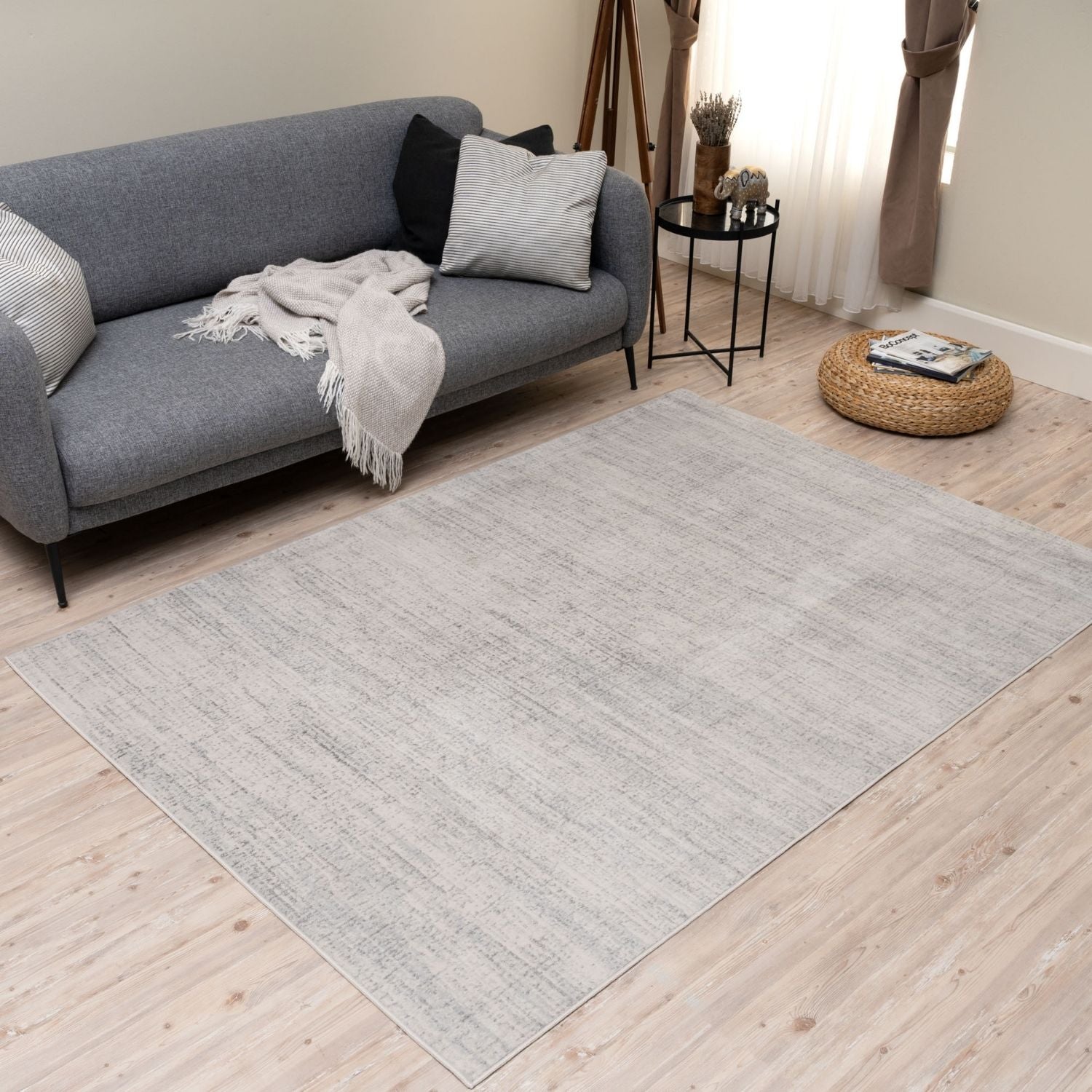 Montana Cream & Grey Rug | 3800 - Bargainia.com - 5060682977293 - 2192