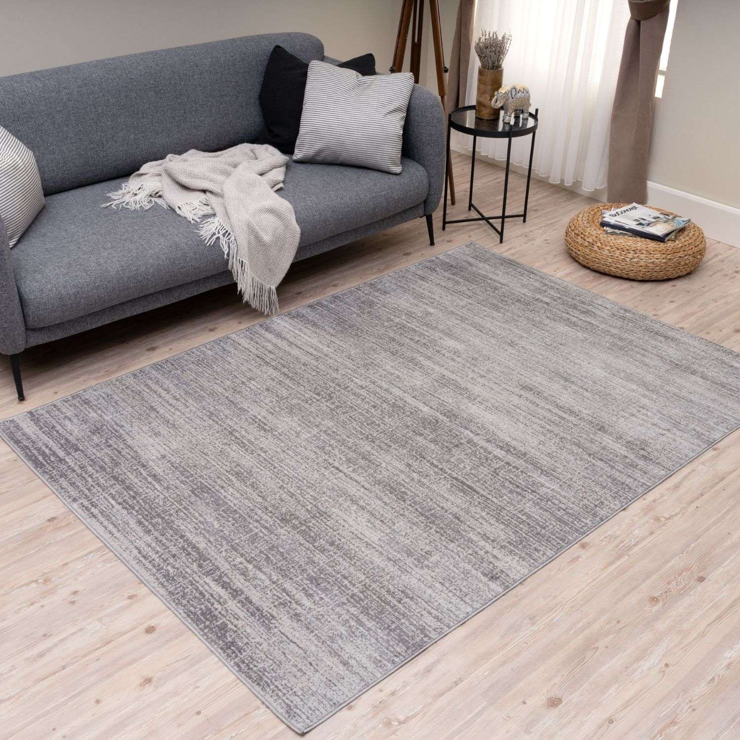 Montana Grey Rug | 3800G - Bargainia.com - 5056584568165 - MT_3800_grey_80x150