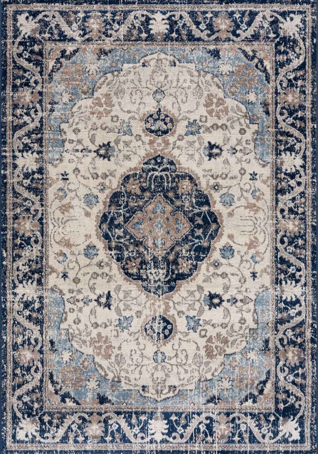 Montana Oriental Blue Rug | 3922N - Bargainia.com - 