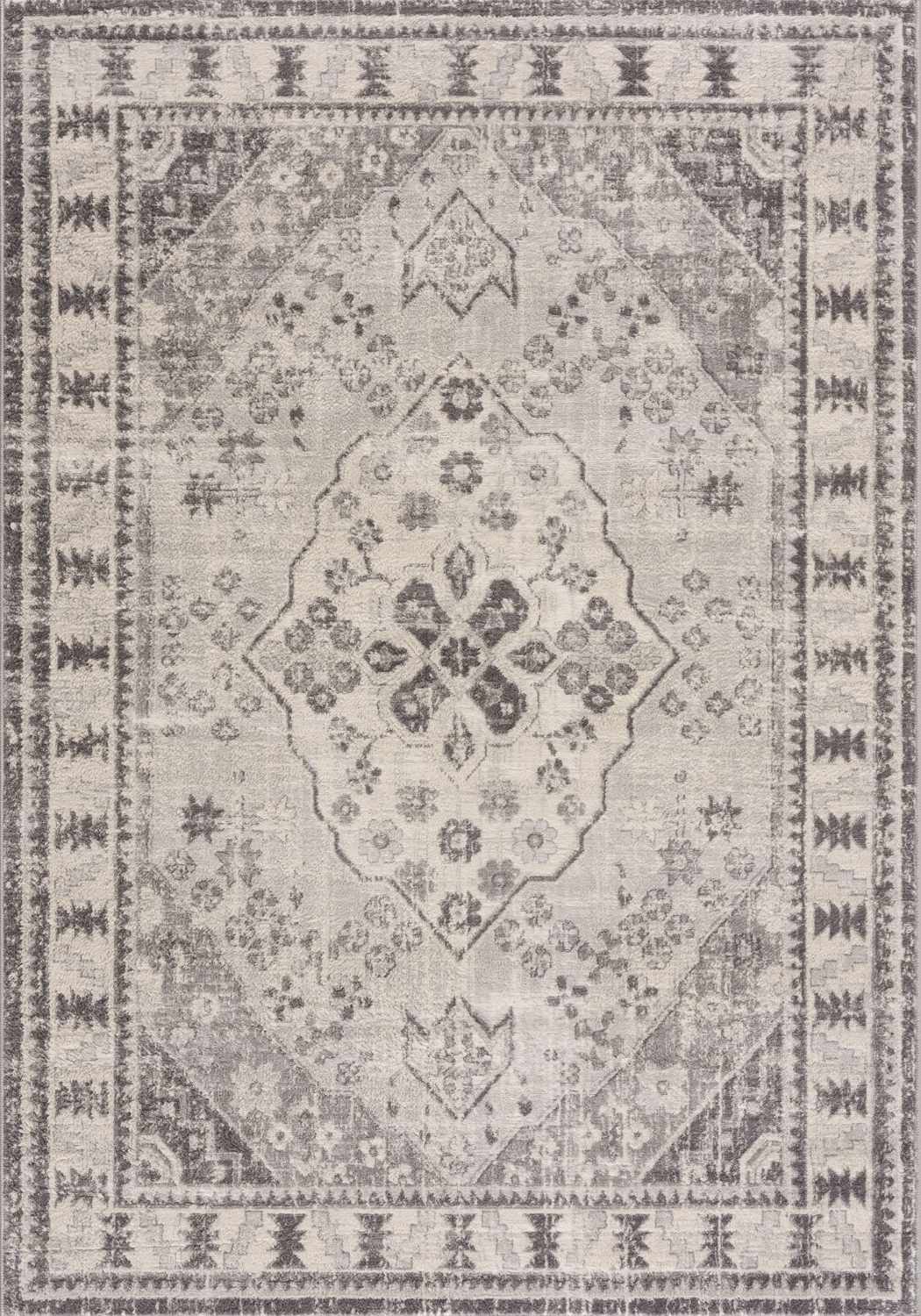 Montana Oriental Grey Rug | 3920G - Bargainia.com - 