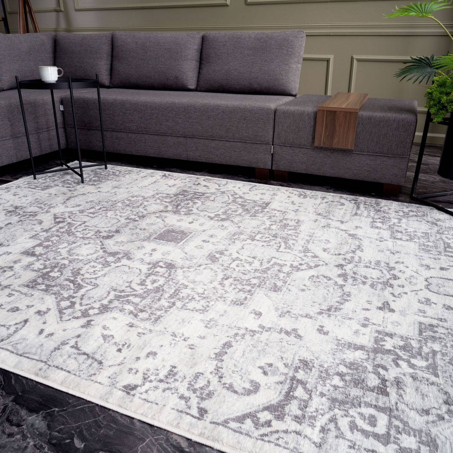 Montana Vintage Grey Rugs | 4060 - Bargainia.com - 