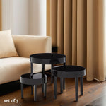 Moritz Set Of Three Nesting Tables - Bargainia.com - 5018705396323