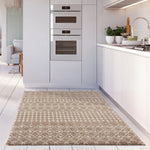 Moroccan Beige Shaggy Rug | 1020 - Bargainia.com - 