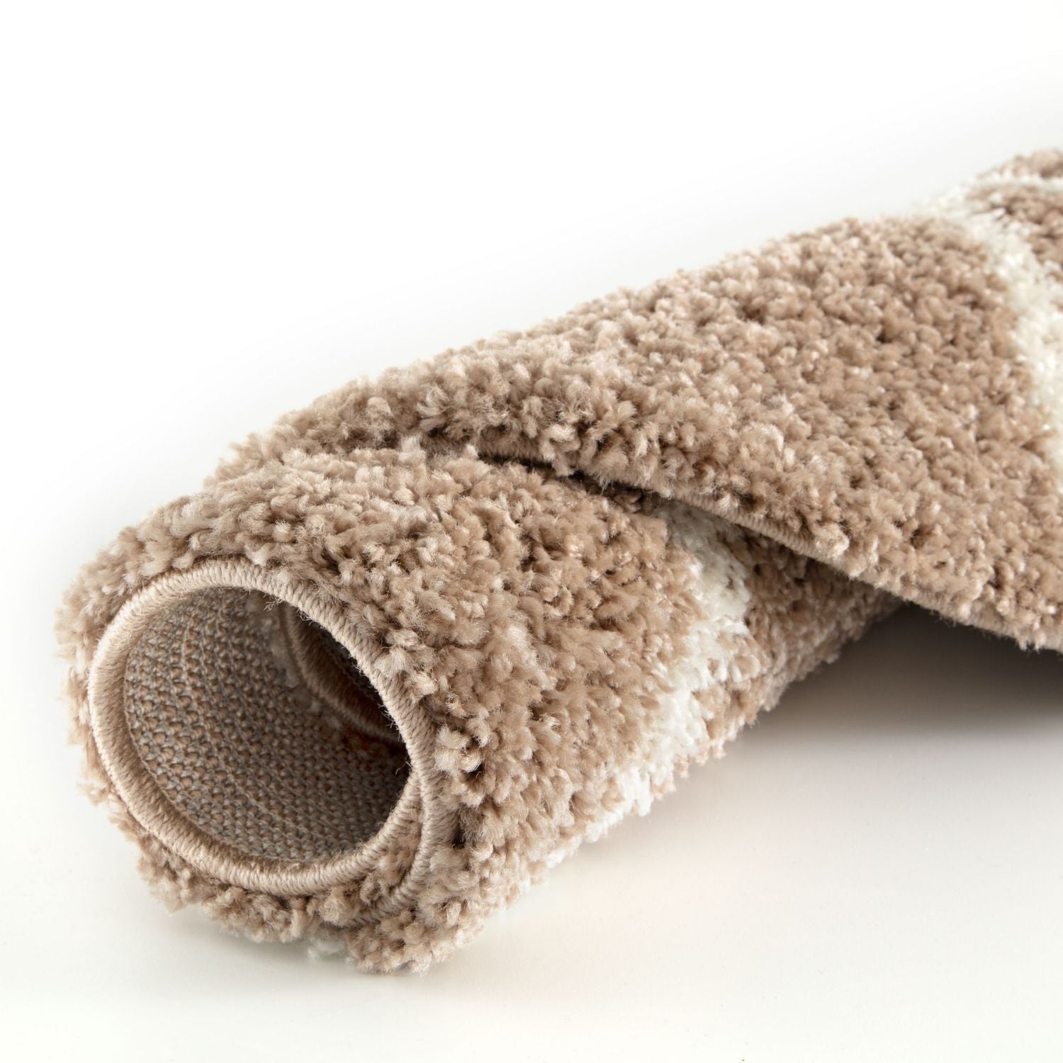 Moroccan Beige Shaggy Rug | 520 - Bargainia.com - 5056584503258 - 3184