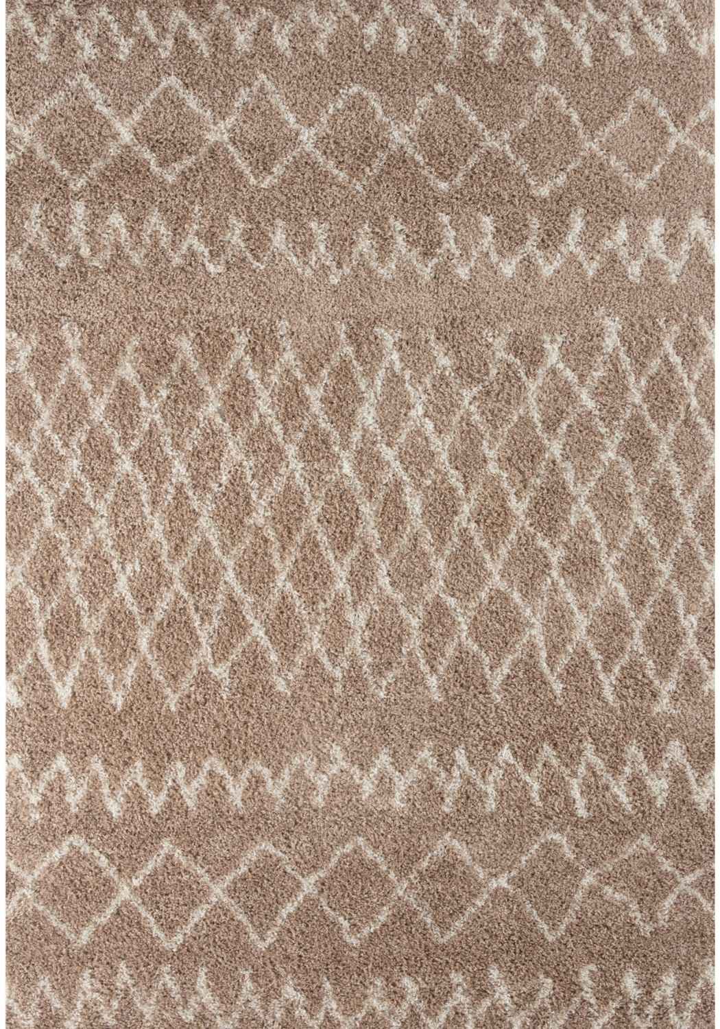 Moroccan Beige Shaggy Rug | 920 - Bargainia.com - 