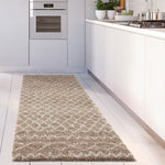 Moroccan Beige Shaggy Rug | 920 - Bargainia.com - 