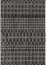 Moroccan Dark Grey Shaggy Rug | 1040 - Bargainia.com - 