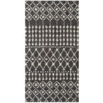 Moroccan Dark Grey Shaggy Rug | 1040 - Bargainia.com - 