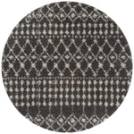 Moroccan Dark Grey Shaggy Rug | 1040 - Bargainia.com - 
