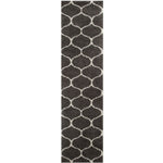Moroccan Dark Grey Shaggy Rug | 640 - Bargainia.com - 