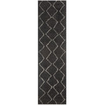 Moroccan Dark Grey Shaggy Rug | 840 - Bargainia.com - 